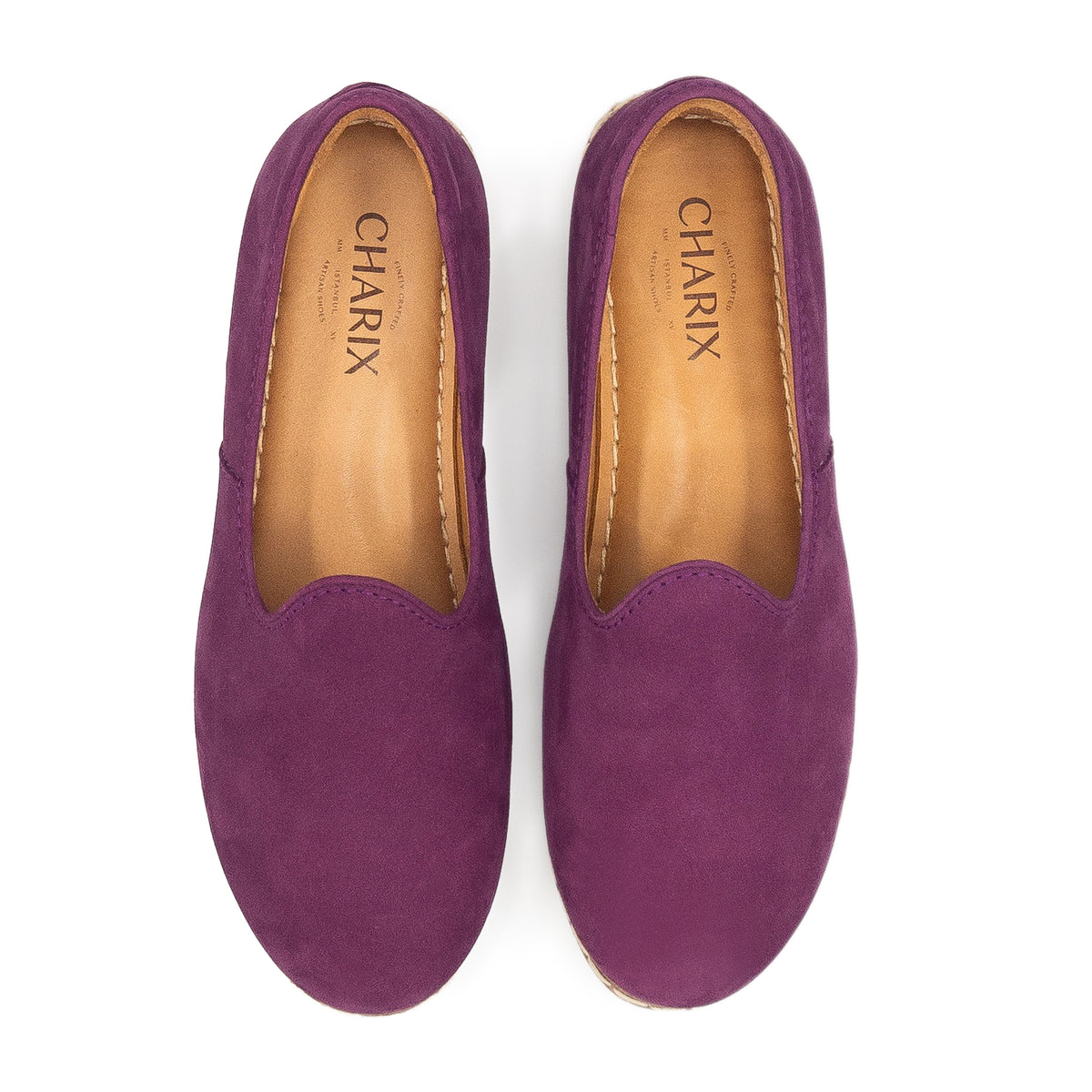 Purple Suede - Revives - Charix Shoes