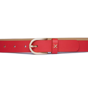 Red Belt - Charix Shoes