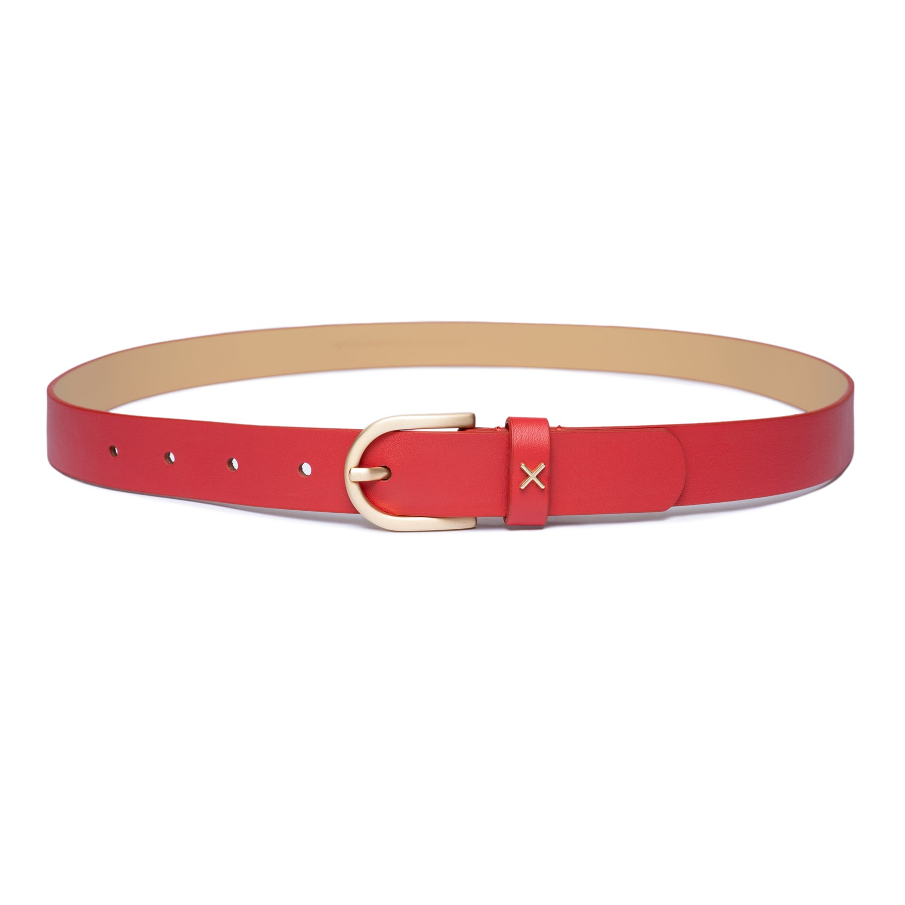 Red Belt - Charix Shoes
