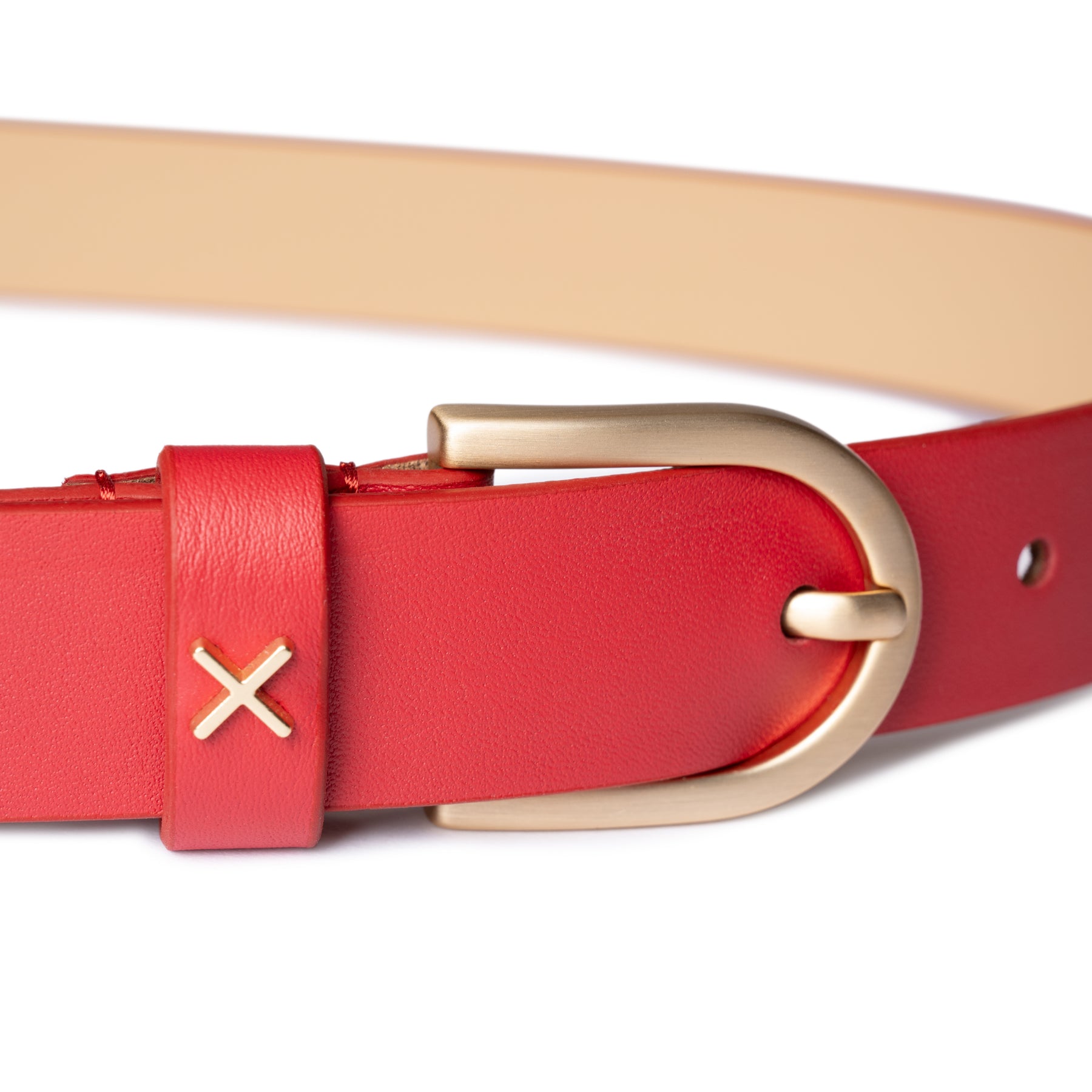 Red Belt - Charix Shoes