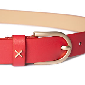 Red Belt - Charix Shoes