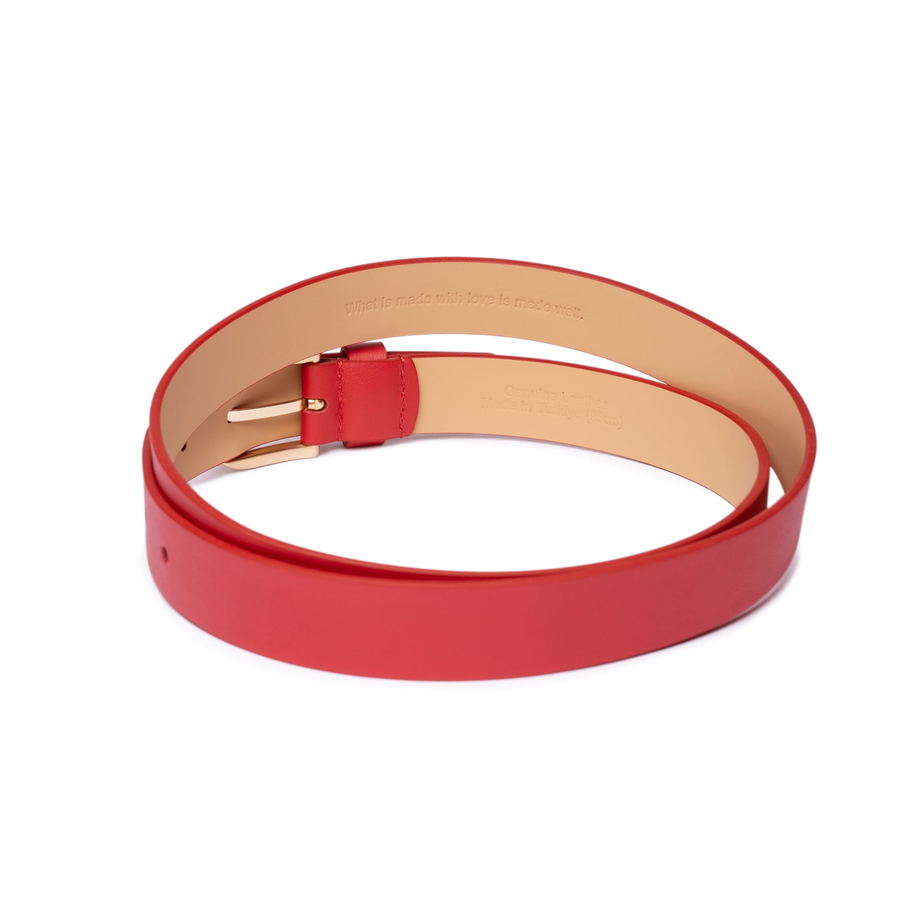 Red Belt - Charix Shoes