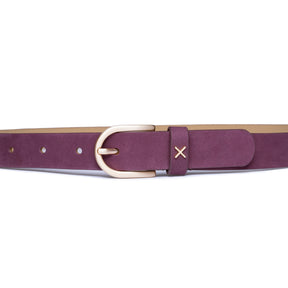 Royal Purple Belt - Charix Shoes