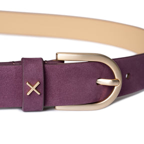 Royal Purple Belt - Charix Shoes