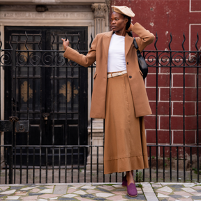 Royal Purple Slip-On - Charix Shoes