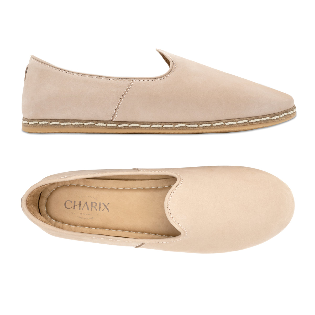 Safari Suede Slip Ons for Men - Charix Shoes