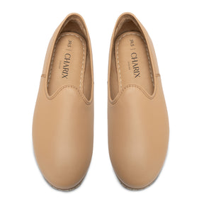 Woven Tan Slip Ons for Men