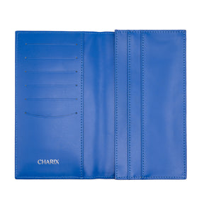 Cobalt Blue Travel Wallet - Charix Shoes