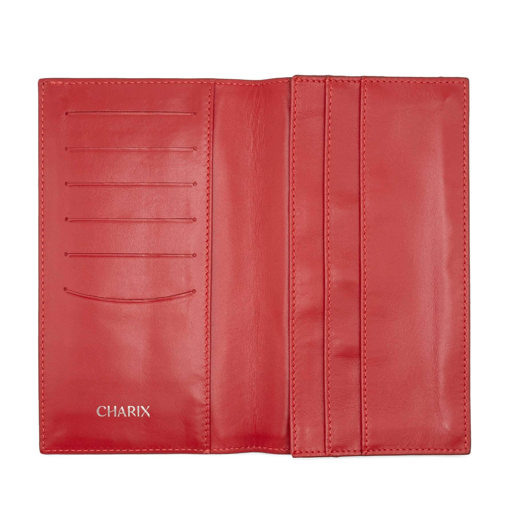 Red Travel Wallet - Charix Shoes