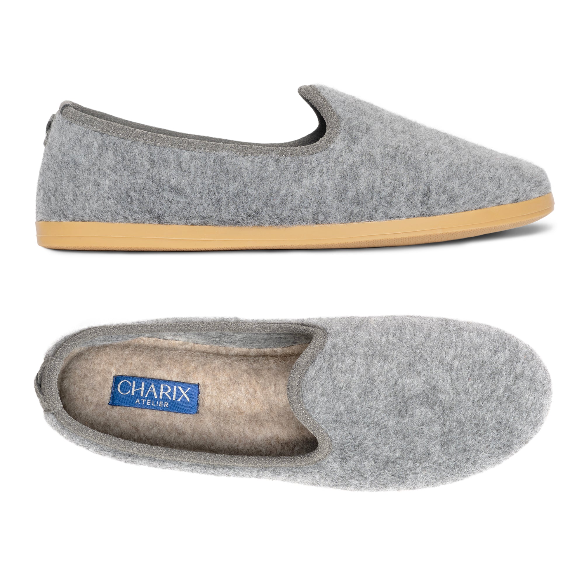 Ultimate Gray Lounge Shoes - Charix Shoes