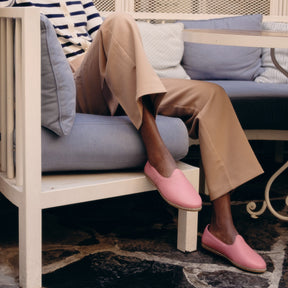 Vintage Pink Slip-On