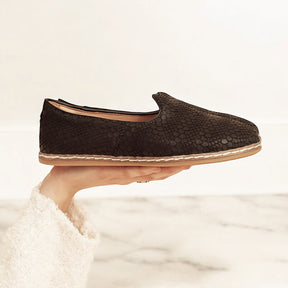 Wild Black Slip-On