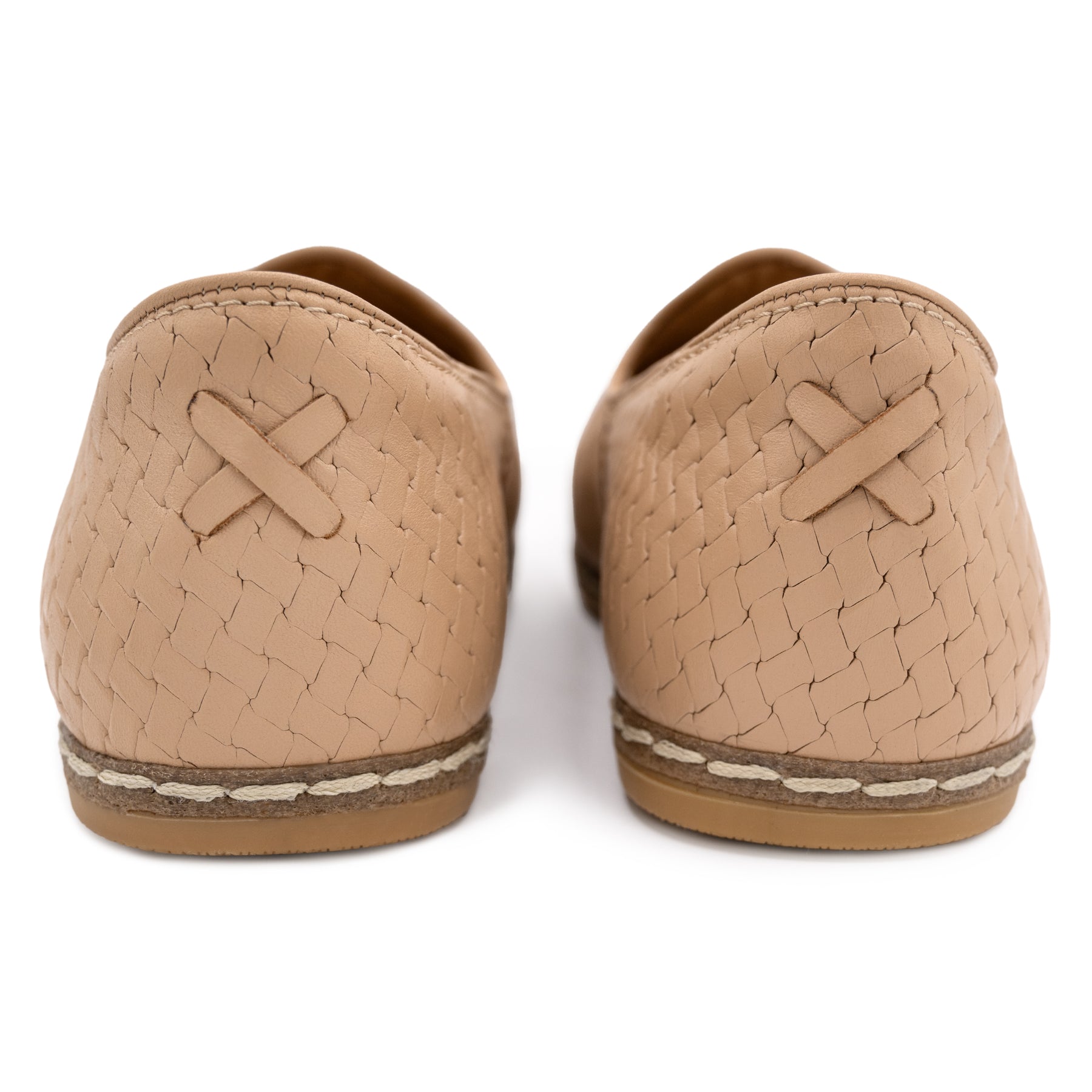 Woven Tan - Charix Shoes