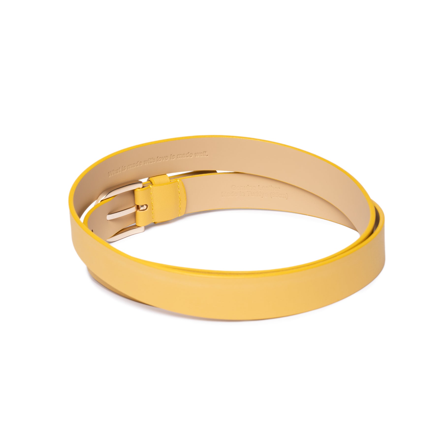 Yellow Belt - Charix Shoes