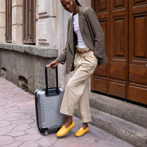 Yellow Slip-On - Charix Shoes