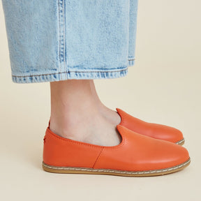 Orange Slip-On - Charix Shoes