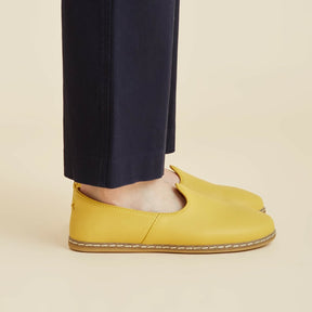 Yellow Slip-On - Charix Shoes