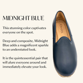 Midnight Blue Slip-On