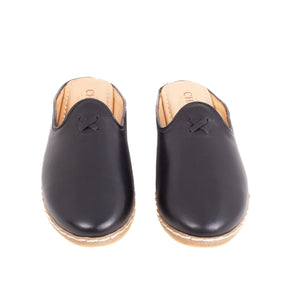 Black Mules - Women's - Charix Shoes