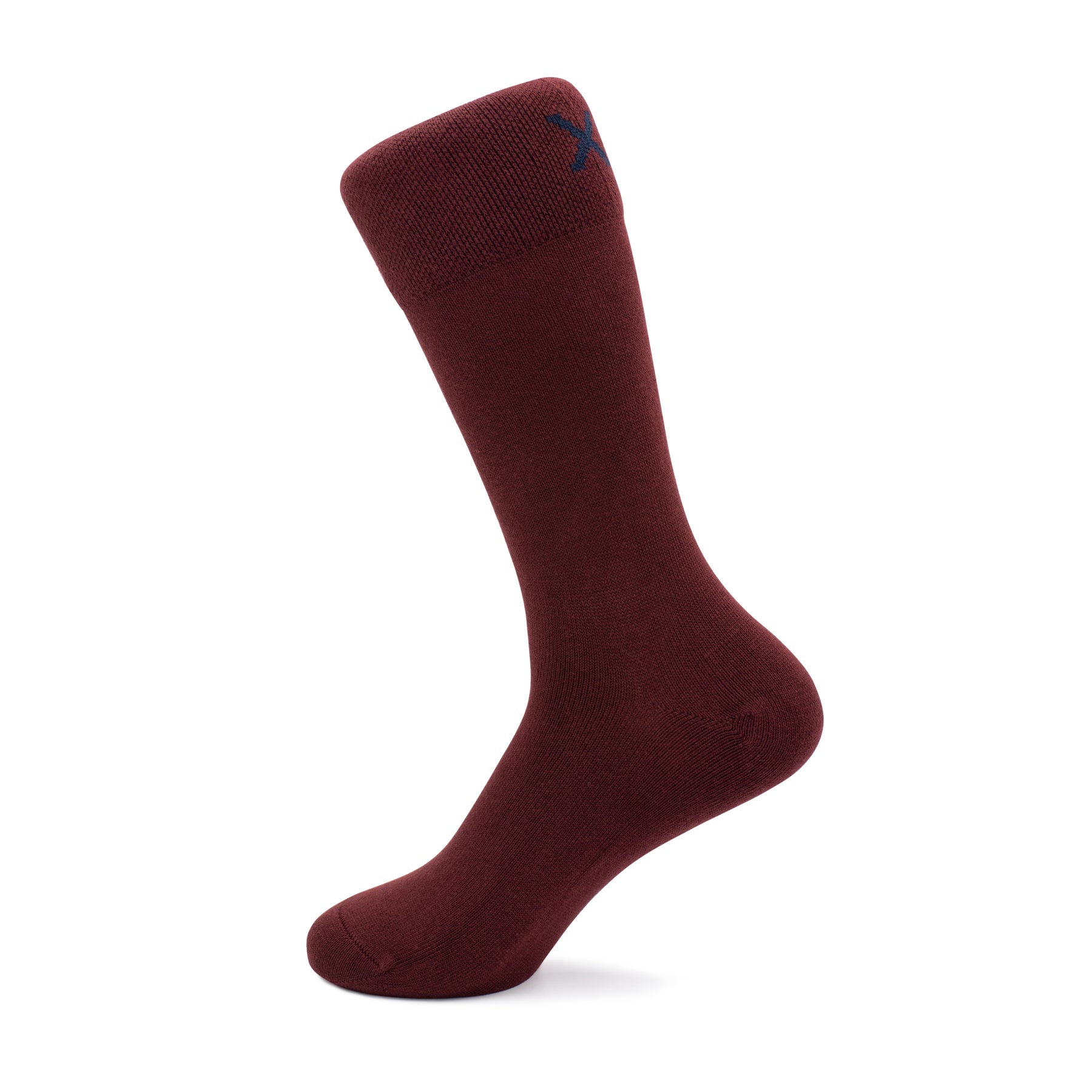 Bordeaux Crew Socks | Cotton Socks for Women & Men | Charix Bordeaux Crew Socks | Cotton Socks for Women & Men | Charix