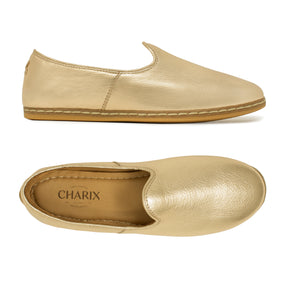 Gold - Women's - Charix Shoes