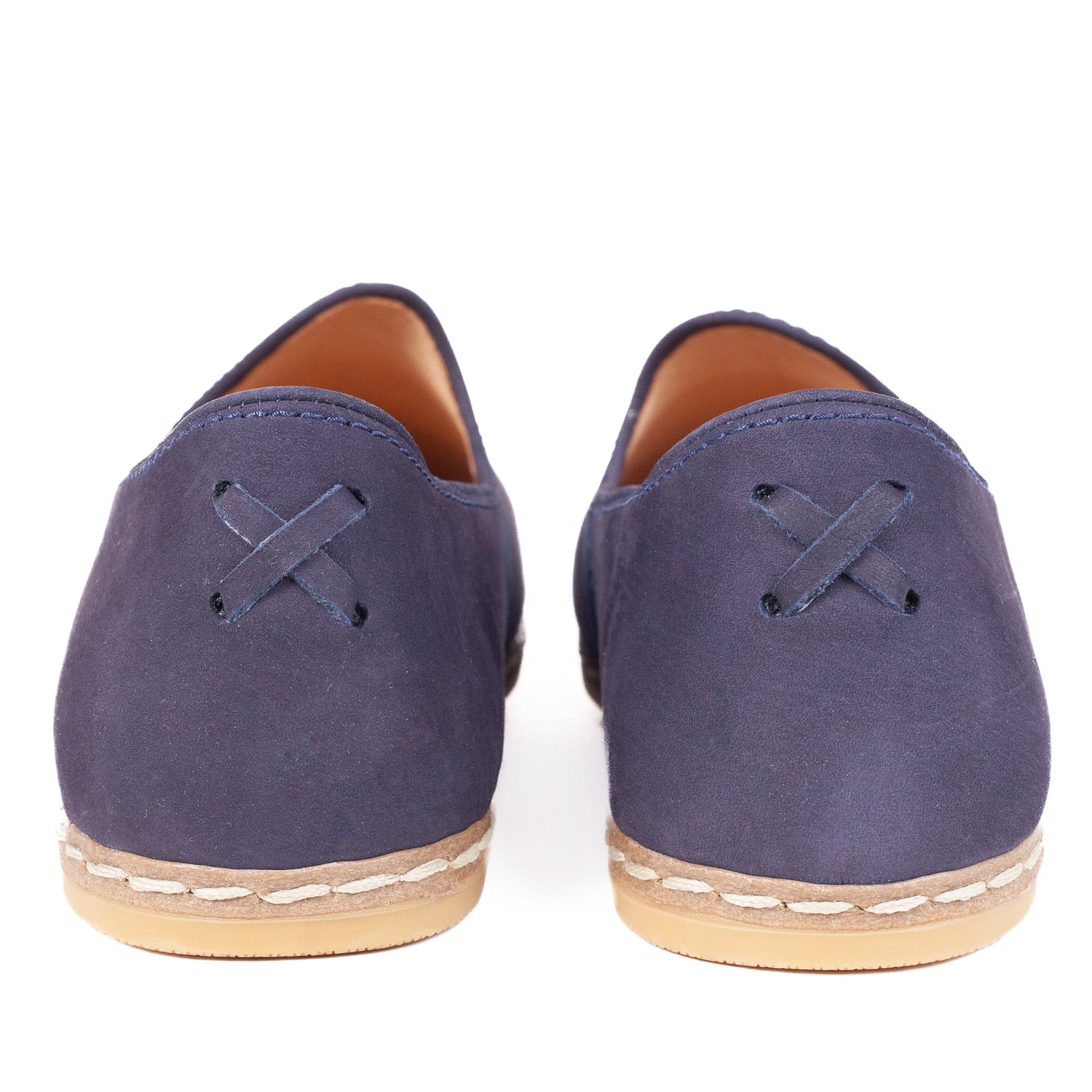 Navy Suede - Slip On Shoes for Women | Charix