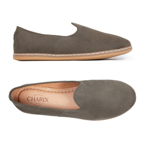 Olive Suede - Women's - Charix Shoes