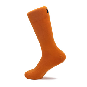 Orange Socks - Charix Shoes