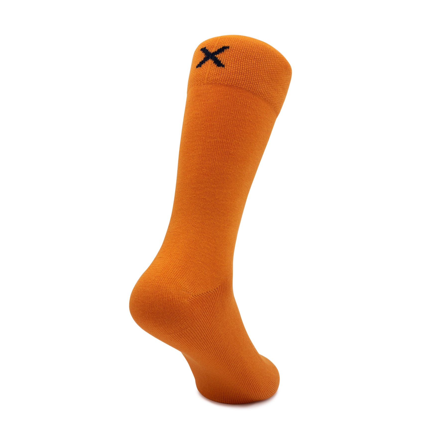 Orange Socks - Charix Shoes